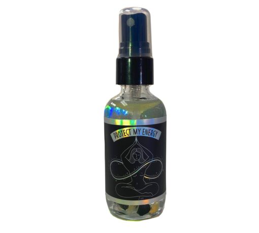 White Sage Smudge Spray - Negative Energy Cleansing and Spirit Spray - Energy Detox with White Sage, Holy Basil, Moon Water and Crystals