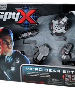 SpyX/Micro Gear Set - 4 Real Spy Toys Kit + Adjustable Belt for Spy Kids Role Play. Junior Secret Agent/Detective/Ninja Toy Gadgets Set for Boys & Girls 20 71NSrQxOLeL