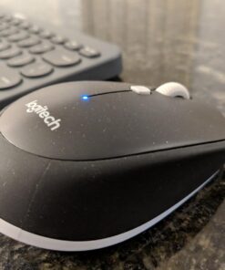 Logitech M535 Bluetooth Mouse Compact Wireless Mouse with 10 Month Battery Life Works with Any Bluetooth Enabled Computer, Laptop or Tablet Running Windows, Mac OS, Chrome or Android, Gray - Black 49 71NSvqARFFL