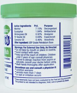 Unkers Therapeutic Rub for Joint Pain, Sore Muscles, Burn Cream, or Calm Your Cough 13.5 ounces 18 71NTLEWSlsL