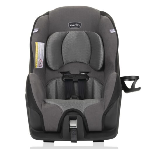 Evenflo Tribute LX 2-in-1 Lightweight Convertible Car Seat, Travel Friendly (Saturn Gray) Saturn Gray