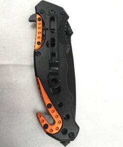 NDZ Performance TAC-Force Spring Assisted Opening EMT EMS Orange Rescue Folding Pocket Knife New 50 71NUYA2X8iL