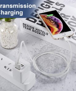 iPhone Charger, 6Pack 3FT Lightning Cable Sundix iPhone Charger Cable Charging Cord Compatible iPhone 14/13/12/12Pro/12ProMax/11/11Pro/11Pro MAX/XS/XS MAX/XR/X/8/8Plus/7/7Plus and More White 26 71NUyFrvLSL