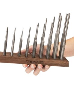 TEKTON Punch Set with Walnut Block (18-Piece) | 66564 Gunsmith Punch Set 32 71NVjiB ZiS