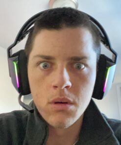 Logitech G733 Lightspeed Wireless Gaming Headset with Suspension Headband, Lightsync RGB, Blue VO!CE mic technology and PRO-G audio drivers - Black 31 71NVzg8njSL