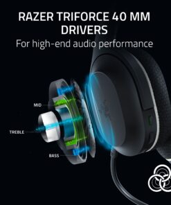Razer Barracuda X Wireless Gaming & Mobile Headset (PC, Playstation, Switch, Android, iOS): 2.4GHz Wireless + Bluetooth - Lightweight - 40mm Drivers - Detachable Mic - 50 Hr Battery - Roblox Edition 12 71NWNDfpWTL