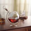 Wine Enthusiast Etched Globe Spirits Decanter 45 71NWeaiq26L
