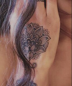 Pinkiou Face Tattoo Sticker gold temporary face tattoos for Women Girls Make Up Dancer Costume Parties, Shimmer Glitter Metallic facial art stickers (18-0067) 18-0067 43 71NXTAhtCeL