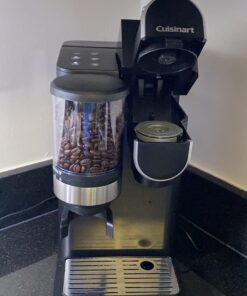 Cuisinart Single Serve Coffee Maker + Coffee Grinder, 48-Ounce Removable Reservoir, Black, DGB-2 Burr Grind & Brew 37 71NXaL qtcL