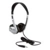 Egghead Stereo School Headphone with Leatherette Ear Cushion, Black, EGG-IAG-1008-SO Single Pack 65 71NXlgerZ0L
