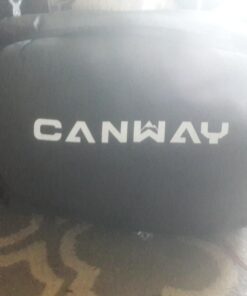 CANWAY Double Sleeping Bag,2 Person Sleeping Bag Lightweight Waterproof with 2 Pillows for Camping, Backpacking, or Hiking for Adults or Teens Queen Size XL & XXL Flannel Black 31 71NYfP7yUlL