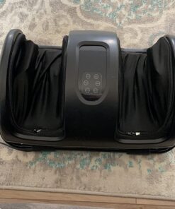 Best Choice Products Foot Massager Machine Shiatsu Leg Massager, Therapeutic Reflexology Calf Massager w/Blood Circulation, Nerve Pain, Deep Kneading, High-Intensity Rollers - Satin Black 31 71NYu61Zy L