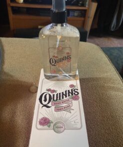 Quinn’s Rose Water - Hydrating Facial Toner Spray, Rosewater Spray Toner & Conditioner, Facial Spray Hydrating Rose Water Toner, Rose Water for Hair, Skin & Face Mist, 8 Ounce 24 71NZEHOcqeL