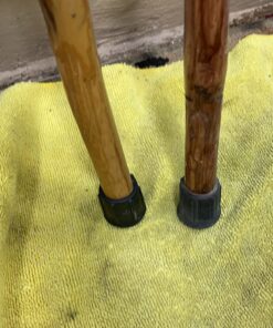 PCP Replacement Cane Tips, 3/4 inch / 1.9 cm Diameter (Gray, Two Tips), Black, 3/4-Inch Diameter 21 71NZWqyRCYL