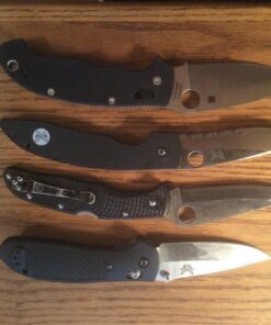 Spyderco Manix 2 XL Folding Knife - Black G-10 Handle with PlainEdge, Full-Flat Grind, CPM S30V Steel Blade and Ball Bearing 64 71NZtim1WL