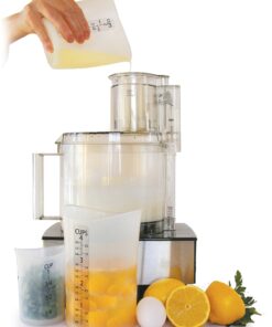 iSi Basics Silicone Flexible Measuring Cup, Clear, 1 Cup Mesauring Cup 8 71NbH1b1WFL