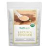 Healthworks Lucuma Powder Raw Organic (16 Ounces / 1 Pound) | All-Natural & Certified Organic | Keto, Vegan & Non-GMO | Peruvian Origin | Antioxidant Superfood | Smoothies, Cereal & Ice Cream 1 Pound (Pack of 1) 3 71NbOG7WvZL