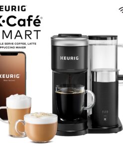 Keurig K-Cafe SMART Single Serve K-Cup Pod Coffee, Latte and Cappuccino Maker, Black 48 71NbQANBh7L