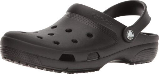 Crocs Unisex Coast Clog 15 Women/13 Men Black