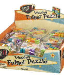 Toysmith Wood Fidget Puzzle 1-Pack 6 71NbhIIHEaL