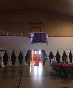 Hoffmaster 114000 Plastic Tablecover Roll, 300' Length x 40" Width, White 40" X 300' Roll 34 71NdClF4G0L