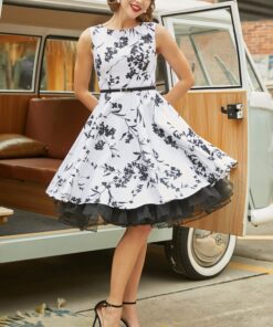 Alternative view of GRACE KARIN Women's 50s Petticoat Skirts Tutu Crinoline Slips Underskirts CL008922 Small Black