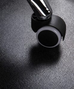 Office Rolling Chair Mat for Hardwood and Tile Floor, Black, Anti-Slip, Non-Curve, Chair Mat Best for Under the Computer Desk , 47 x 35 Rectangular Non-Toxic Plastic Protector, Not for Carpet 30 71Ndhugy2cL