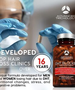 DHT BLOCKER - Hair Growth Supplement for Genetic Thinning for Men and Women | Approved* by American Hair Loss Association | Guaranteed, Backed by 20 Years of Experience in Hair Loss Treatment Clinics 38 71NdwdTa11L