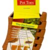 Bosmere SPT-06TCCS, Terra-Cotta (Pack of 6) Pot Toes Pack of 6 13 71NfATb6MTL