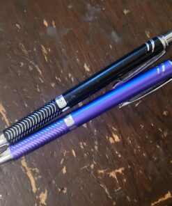 Pentel EnerGel Alloy RT Premium Liquid Gel Pen, 0.7mm Violet Barrel, Violet Ink, 1-Pack Carded (BL407VBPV) Violet/Violet Ink 1 Count (Pack of 1) 21 71NfIbMlBL