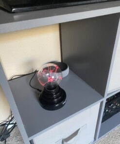 Theefun Plasma Ball, 3 Inch Plasma Lamp, Touch Sensitive Plasma Globe USB or Battery Powered Nebula Thunder Lightning, Novelty Toy for Kids, Parties, Prop, Bedroom, Home, Decoration, Christmas Gifts 27 71NfYxniN L