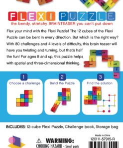 Alternative view of Brainwright Flexi Puzzle Multi-colored, 5"