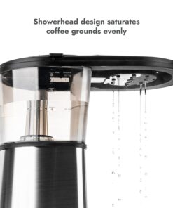 Bonavita 5 Cup Drip Coffee Maker Machine, One-Touch Pour Over Brewing w/Double Wall Thermal Carafe, SCA Certified, 1100 Watt, BPA Free, Dishwasher Safe, Stainless Steel, BV1500TS 28 71NgKUvyJWL