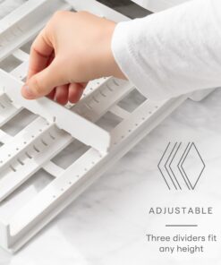 Alternative view of YouCopia SpiceStack Adjustable Spice Rack Organizer, Pull-Down 24-Bottle Seasonings and Spices Holder for Kitchen Cabinet and Pantry Organization with 104 Included Labels White