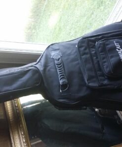 ChromaCast Acoustic Guitar 6-Pocket Padded Gig Bag with Guitar Strap and Pick Sampler 50 71NgT7IAGYL