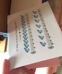 TOTMC Legend of Zelda Ocarina of Time Triforce Link 12 Hole Alto C Mediant Tone Ocarina Zelda Cosplay Ceramic Replica + Textbook Blue,Gold,Silver 51 71NggQ MrL