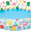 Intex Inflatable Stars Kiddie 2 Ring Circles Swimming Pool (48" X 10") [Assorted Styles] 1-Pack
