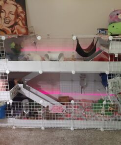 Whitmor Storage Cubes - Stackable Interlocking Wire Shelves - 14.25"D x 14.5"W x 14.5"H - Black (Set of 6) 50 71Ngr9VIdXL