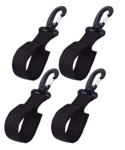 YYST Kayak Paddle Holder Kayak Paddle Clip Kayak Paddle Storage Clip - Attached to Your Pad Eye OR D Rings - Hold Two Paddles - No Paddles Included 8 71Nh10PTVzL