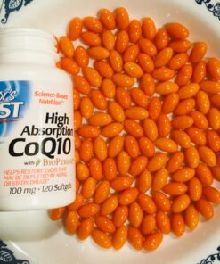 Doctor's Best High Absorption CoQ10 with BioPerine, Gluten Free, Naturally Fermented, Heart Health, Energy Production, 100 mg, 120 Count Unflavored 120 S/G 31 71NhjErgGxL
