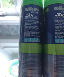 Gillette Series 3X Sensitive Shave Gel, Hydrates, Protects and Soothes Sensitive Skin, 7 Ounce (Pack of 6)(Packaging May Vary) Aloe 7 Ounce (Pack of 6) 34 71NhwbS2rNL