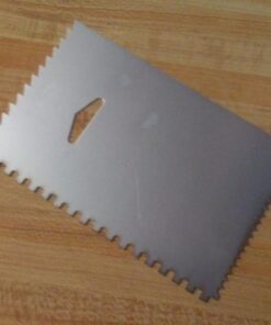 Ateco Decorating Comb & Icing Smoother, 4 Sided Baking Supplies, 6 x 3.75, Silver 4 Sided Decorating Comb 27 71Ni84RxqYL