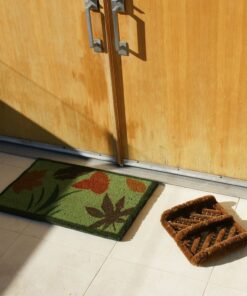 Rubber-Cal "Herringbone" Coir Boot Scraper Brush, 2.5 by 12 by 13-Inch (10-100-009), Tan 17 71NimGkkwZL