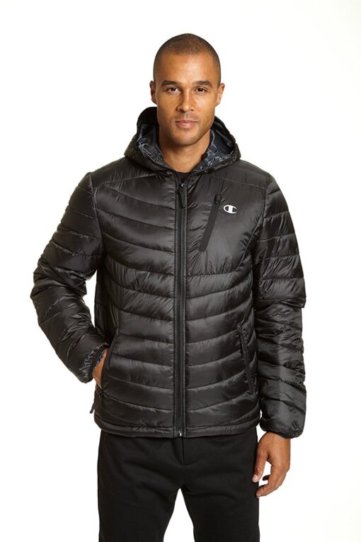 Champion Men's Packable Performance Puffy Jacket X-Large Black