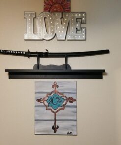 Vulcan Gear Traditional Japanese Handmade Sharp Katana Samurai Sword with Scabbard and Sword Stand Dragon Tsuba 48 71NkIfXCo3L