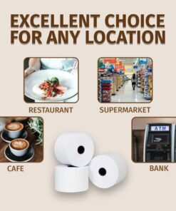 Gorilla Supply Thermal Paper Receipt Roll 2-1/4" x 50' BPA Free 50 Rolls 2 1/4" X 50' 16 71Nl4fFvJ3L