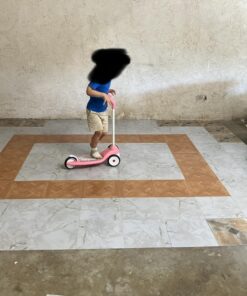 Nexus Self Adhesive 12-Inch Vinyl Floor Tiles, 20 Tiles - 12" x 12", Spanish Rose Pattern - Peel & Stick, DIY Flooring for Kitchen, Dining Room, Bedrooms & Bathrooms by Achim Home Decor 41 71NleLyxjeL 2