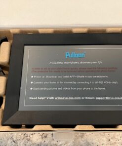 Digital Picture Frame, PULLOON 10.1 Inch WiFi Digital Photo Frame with HD Touch Screen, Auto-Rotate, Wall Mountable, Built-in 32GB Storage, Easy Setup to Share Photo and Video Instantly via App 10" Wifi 35 71NmRENbZ4L