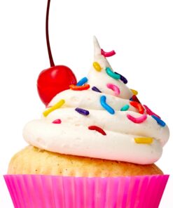 Amazon Basics Reusable Silicone Round Baking Cups, Muffin Liners, Pack of 12, Multicolor 23 71Nmjof2tEL