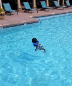 Body Glove Paddle Pals Life Jacket - The Safest Patented U.S. Coast Guard Approved Kids Swim Vest 33-55 LBS Dinosaur One Size 33-55 45 71NmmCiDZuL